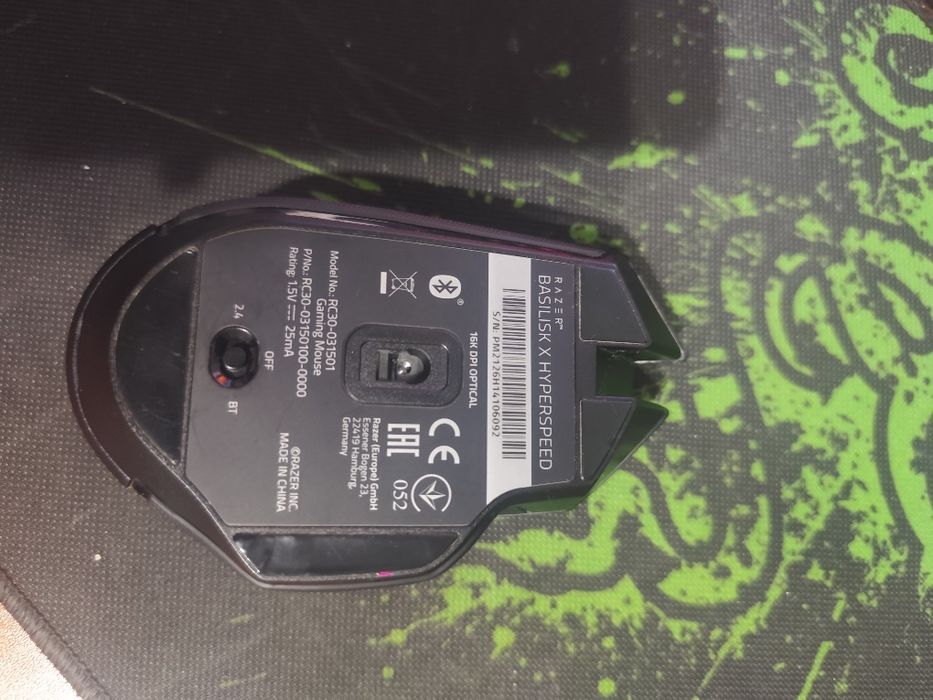 Мышка razer basilisk x hyperspeed