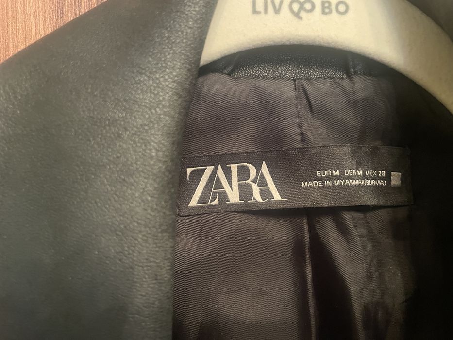 Дамски кожено яке Zara от еко кожа