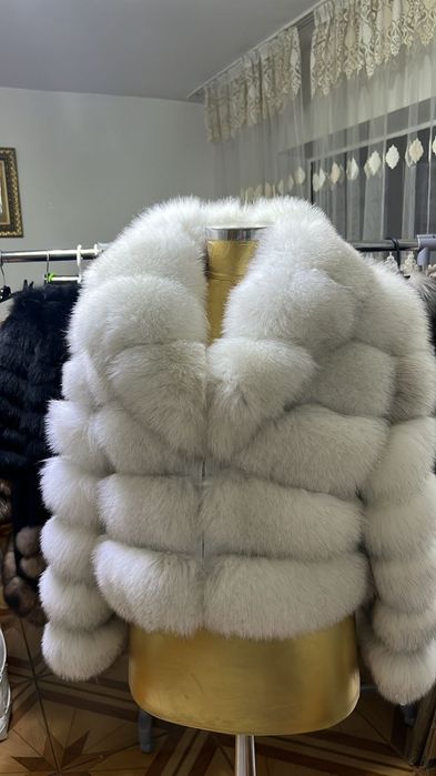 Neu model blană naturală din vulpe