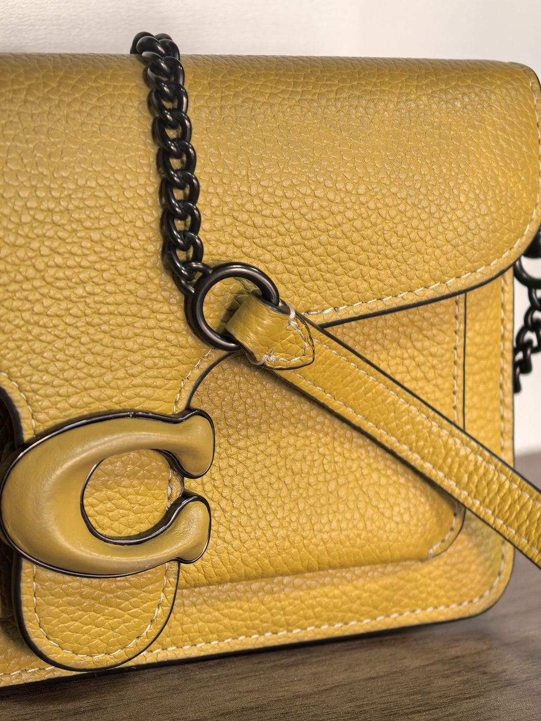 Coach Tabby Chain Clutch Crossbody Bag