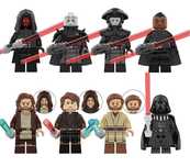 Set 8 Minifigurine tip Lego Star Wars cu Grand Inquisitor +Darth Vader