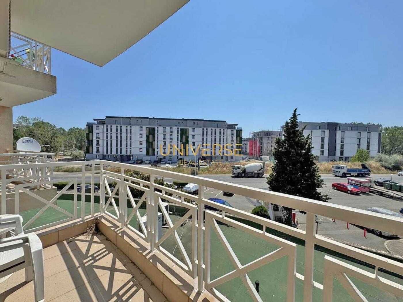 Апартамент 1+1 в голям затворен комплекс в Слънчев бряг.#4514.