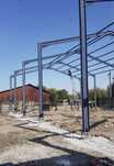 Vand hale metalice 8x14 din profil IPE160