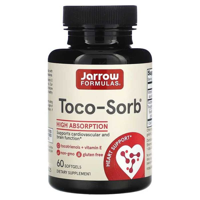 Jarrow Formulas Toco-Sorb 60 капсул