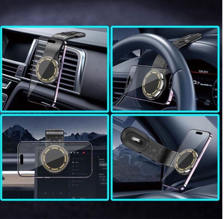 Suport Magsafe Pentru Telefon Pliabil cu Adeziv