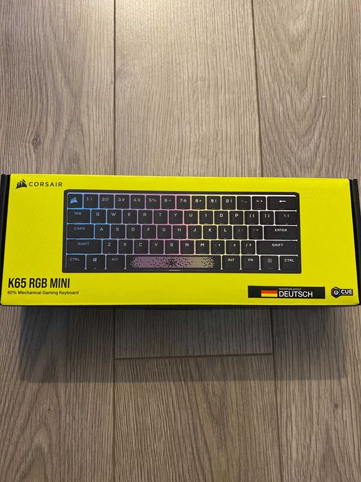Tastatura gaming mecanica Corsair K65 RGB Mini NOUA
