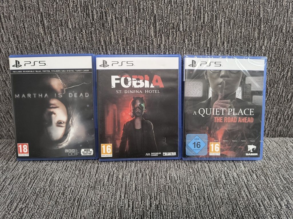 Martha is Dead, Fobia Difna Hotel, A Quiet place Road ahead PS5