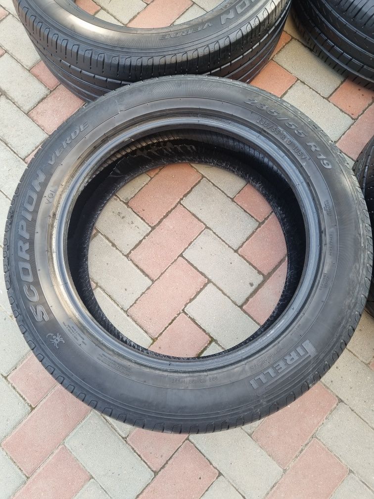 4 cauciucuri Pirelli 235 55 R19 de vara