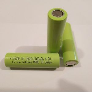 Set de 2 Bucati Acumulator Cedar, Li-Ion tip 18650, 5000mAh, 3.7V