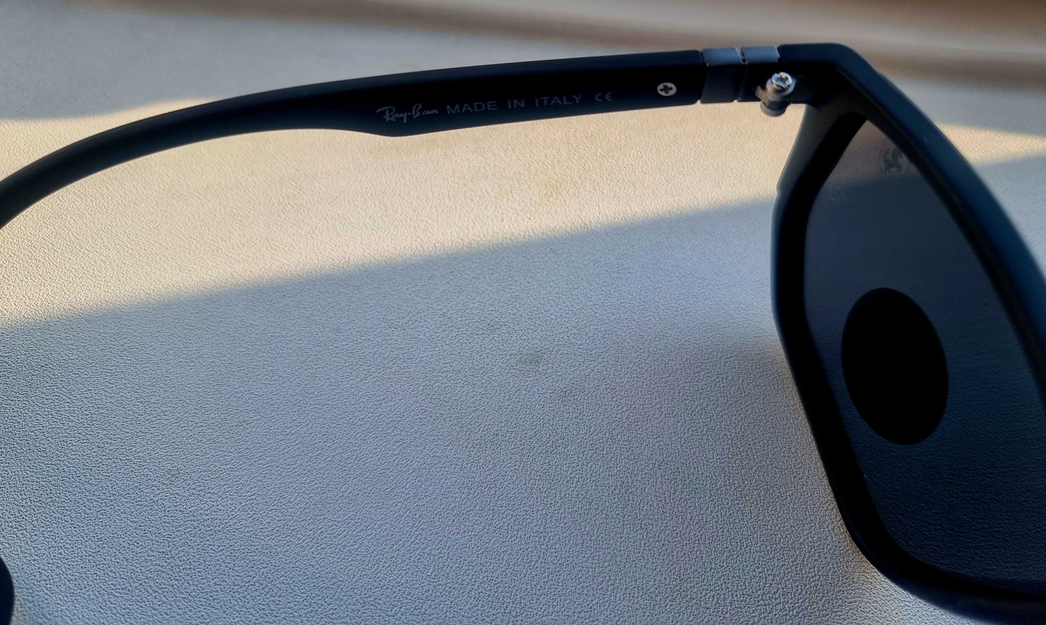 Ochelari de soare Ray-Ban, negri, polarizati