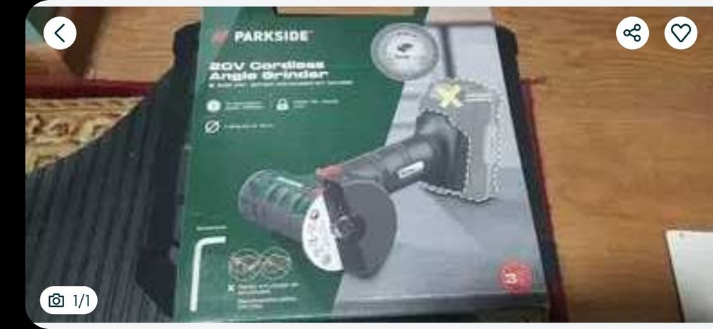 Flex mic 20v parkside