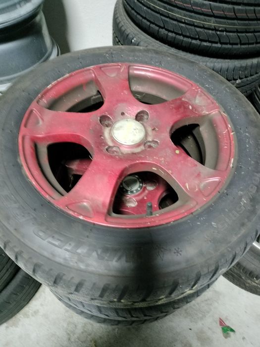 Jante Peugeot/Ford  4*108-R15 anvelope iarna