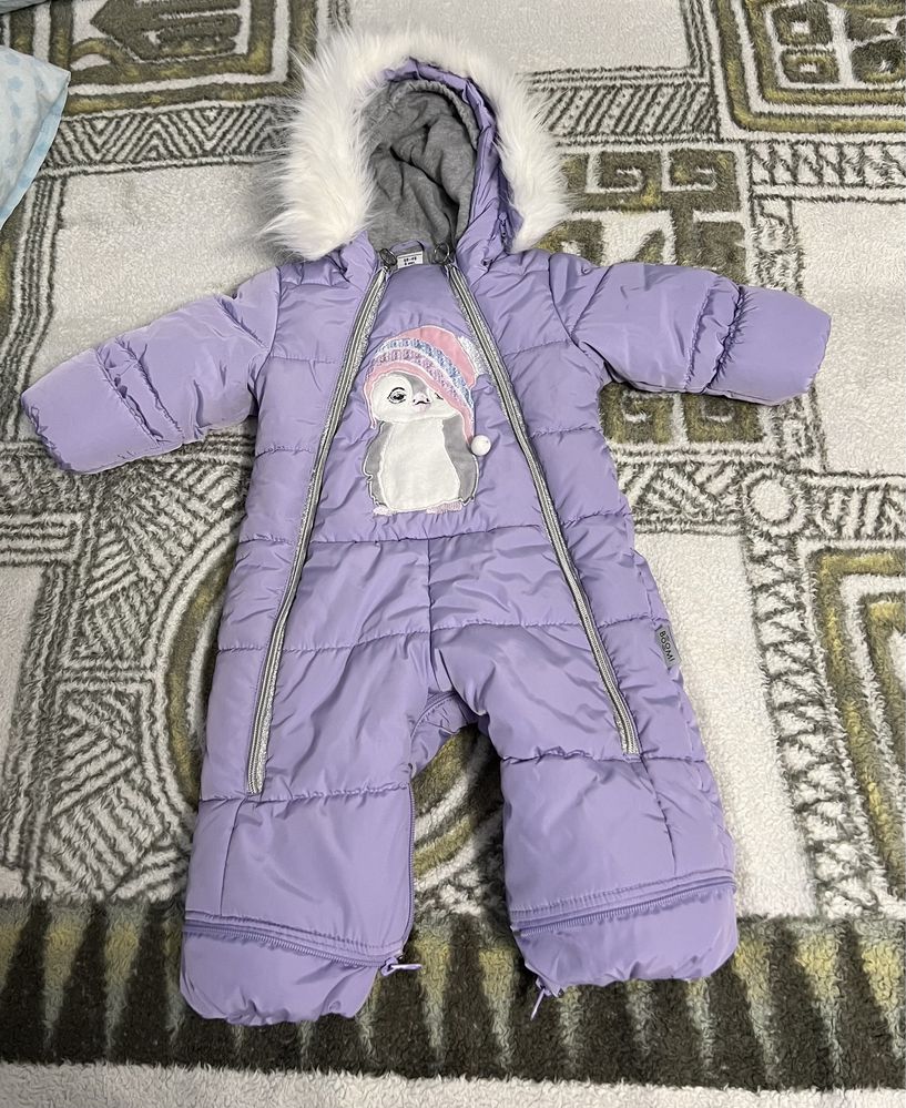 куртка для девочки (комбинезон), 6 месяцев (до годика)