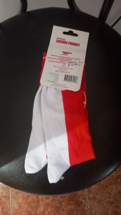 Sosete fotbal  Arsenal baieti size 7-11