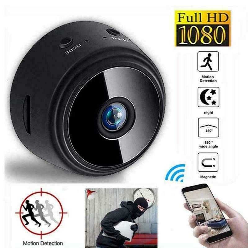 Мини WIFI IP скрита,шпионска,охранителна камера.Бебефон Mini HD Camera