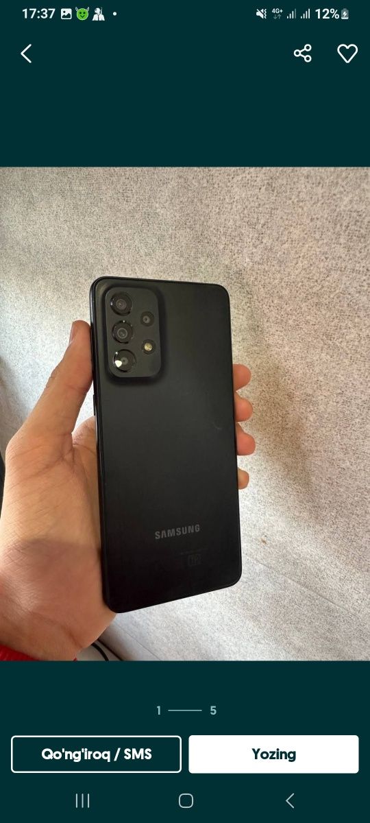 Samsung A33 5g sotiladi