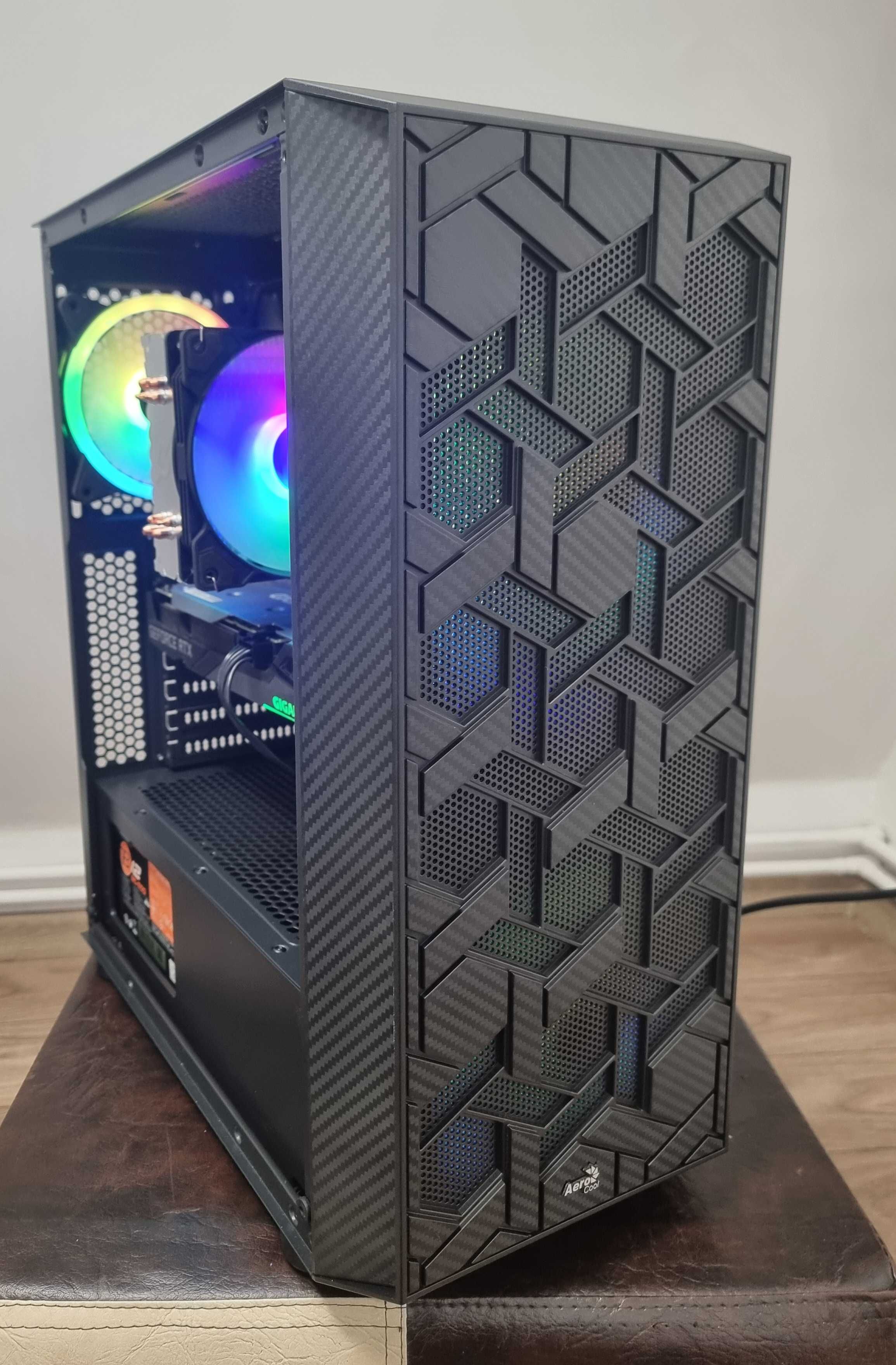 PC Gaming RGB Ryzen 5 5600X RTX 3060 Ti 32GB RAM SSD