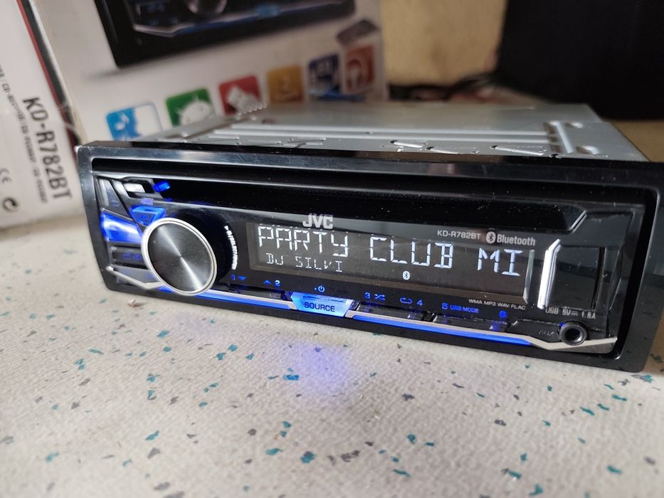 CD Radio player auto Jvc kd r782bt Bluetooth usb nu Alpine Pioneer