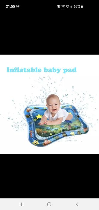 Saltea cu apă pentru bebeluși