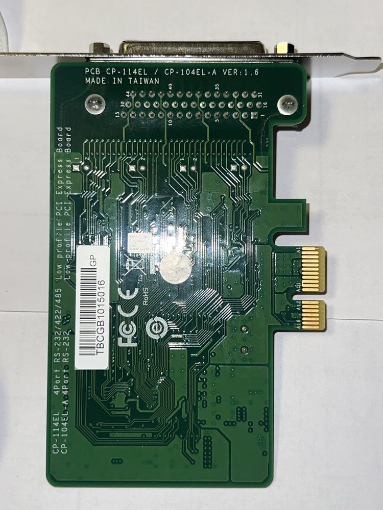 Плата Moxa, расширение портов rs-232 на 4