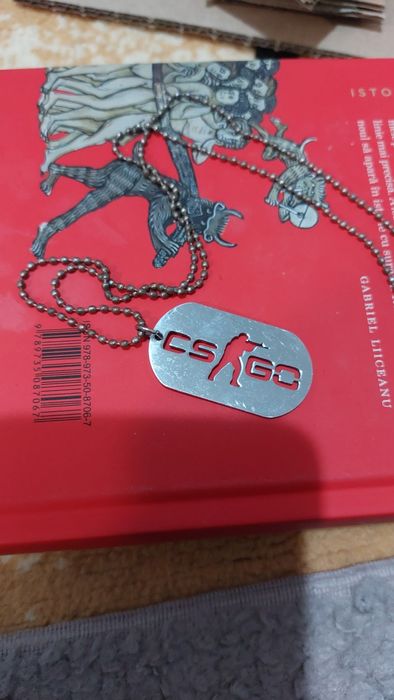 Vand medalion CS:GO din oțel inoxidabil