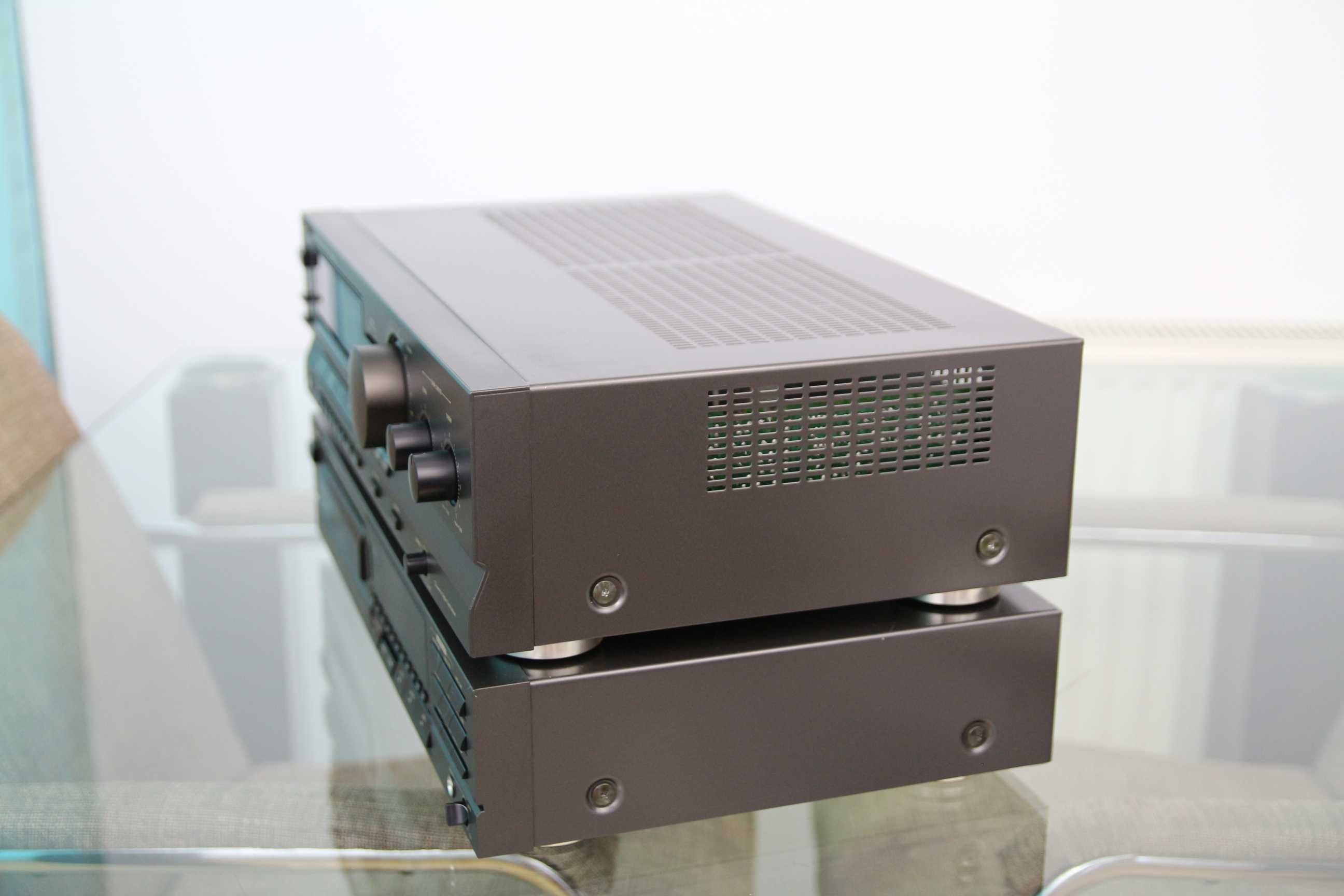 Technics SA-GX100 receiver si SL-P370 CD complet revizuite