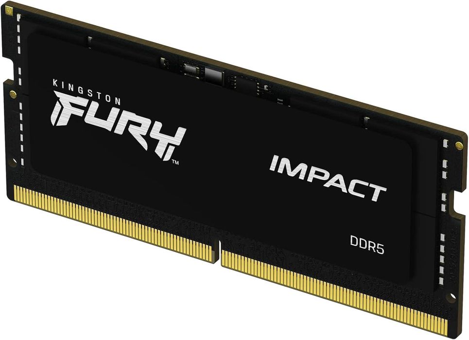 Kingston FURY Impact DDR5 4800MT/s SODIMM — 8GB/16GB для ноутбуков