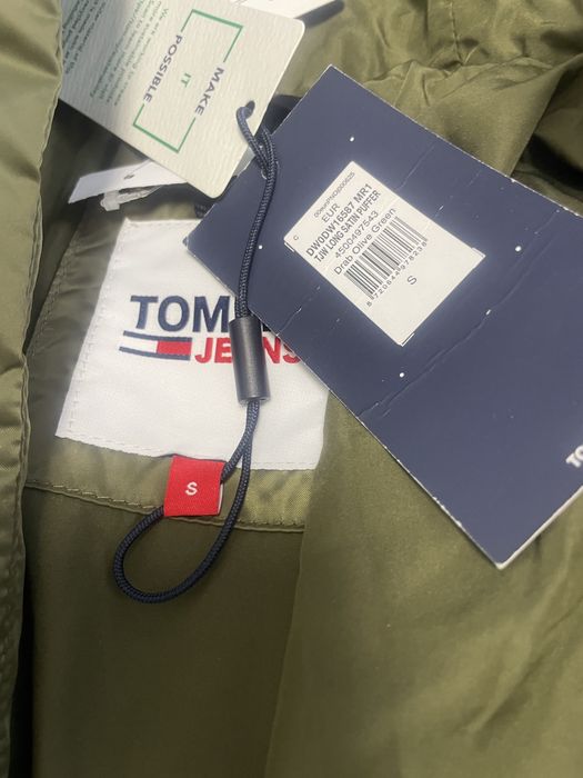 Geaca lunga tip parka Tommy Jeans noua cu eticheta