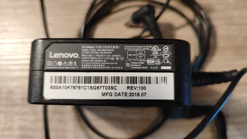 Зарядно за Леново Lenovo ADLX65CCGU2A, LC PN: 5A10K78761