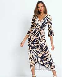 Rochie animal print superba mar 40 42 44