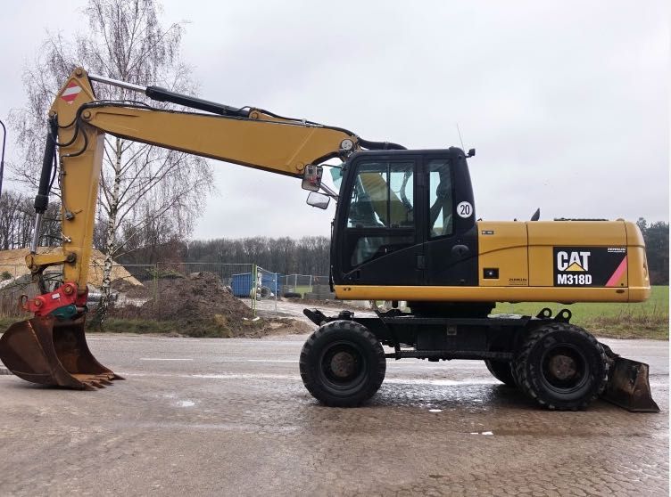 Dezmembrez excavator Caterpillar M318D,M318C, M316D,M322D, M315D–piese