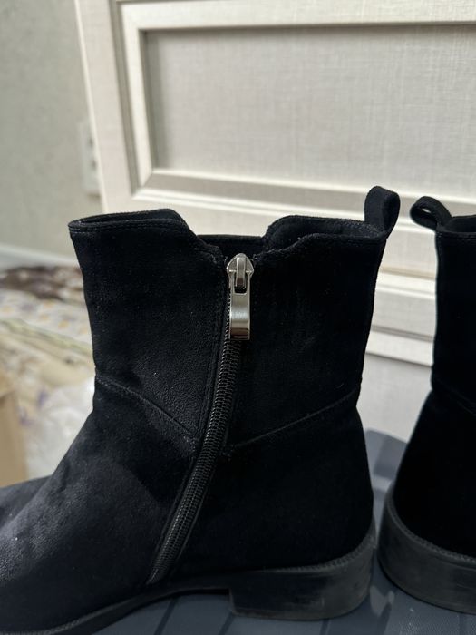 Замш сапоги продаю