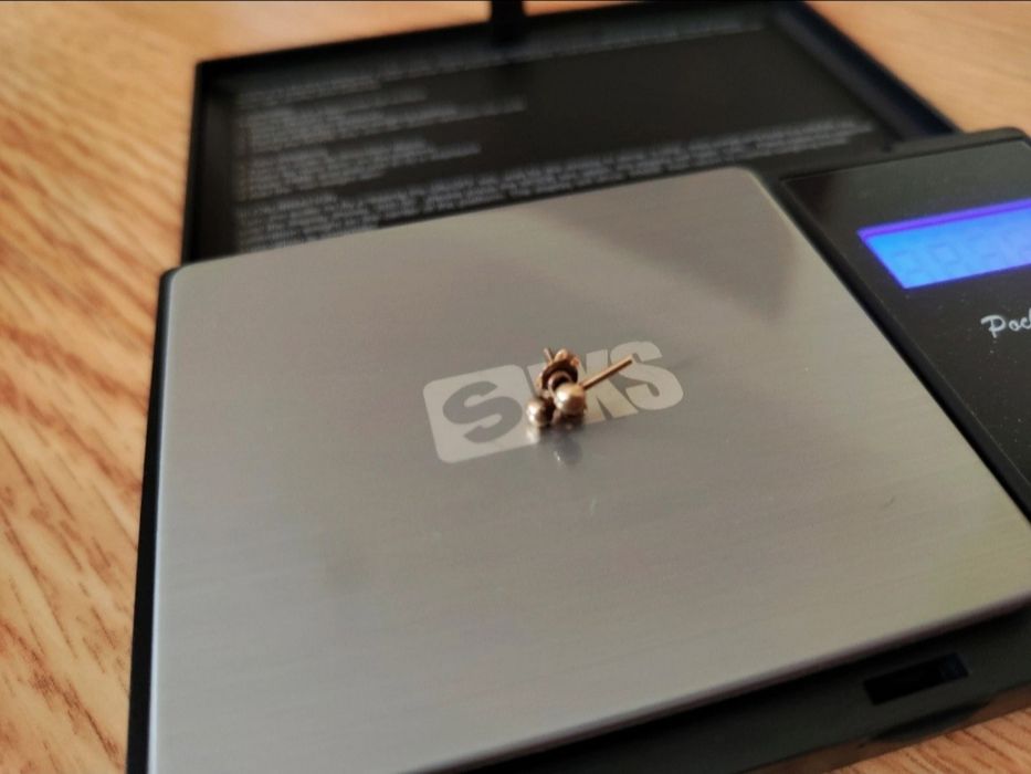 Cercei aur 14 K model bobite