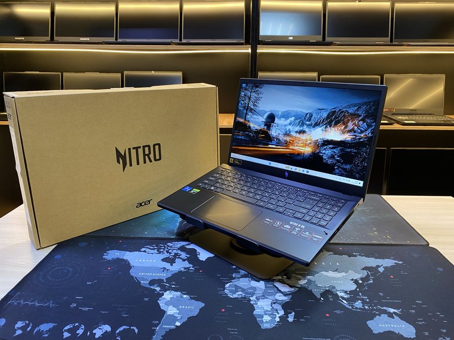 Игровой Ноутбук ACER NITRO V15 Core i5-13420H! 8GB! SSD 512GB! RTX2050