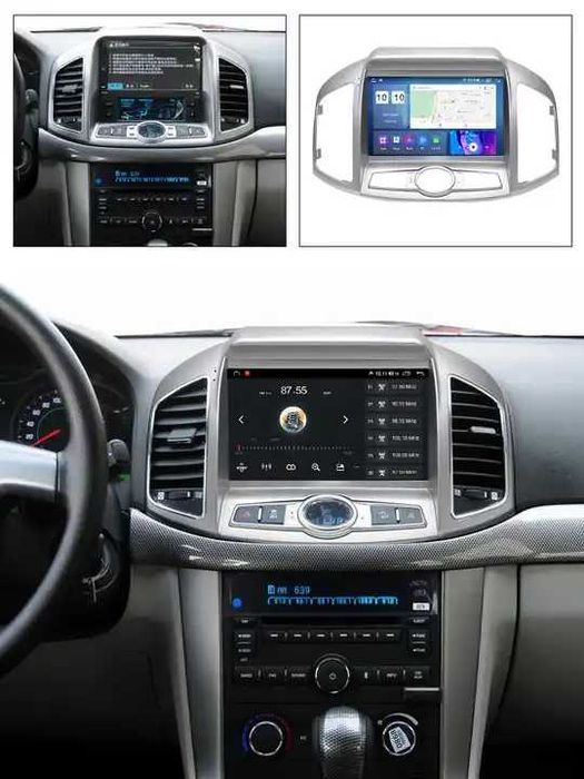 Navigatie Android 14 Chevrolet Captiva 2011+ 1/8Gb Waze CarPlay CAMERA
