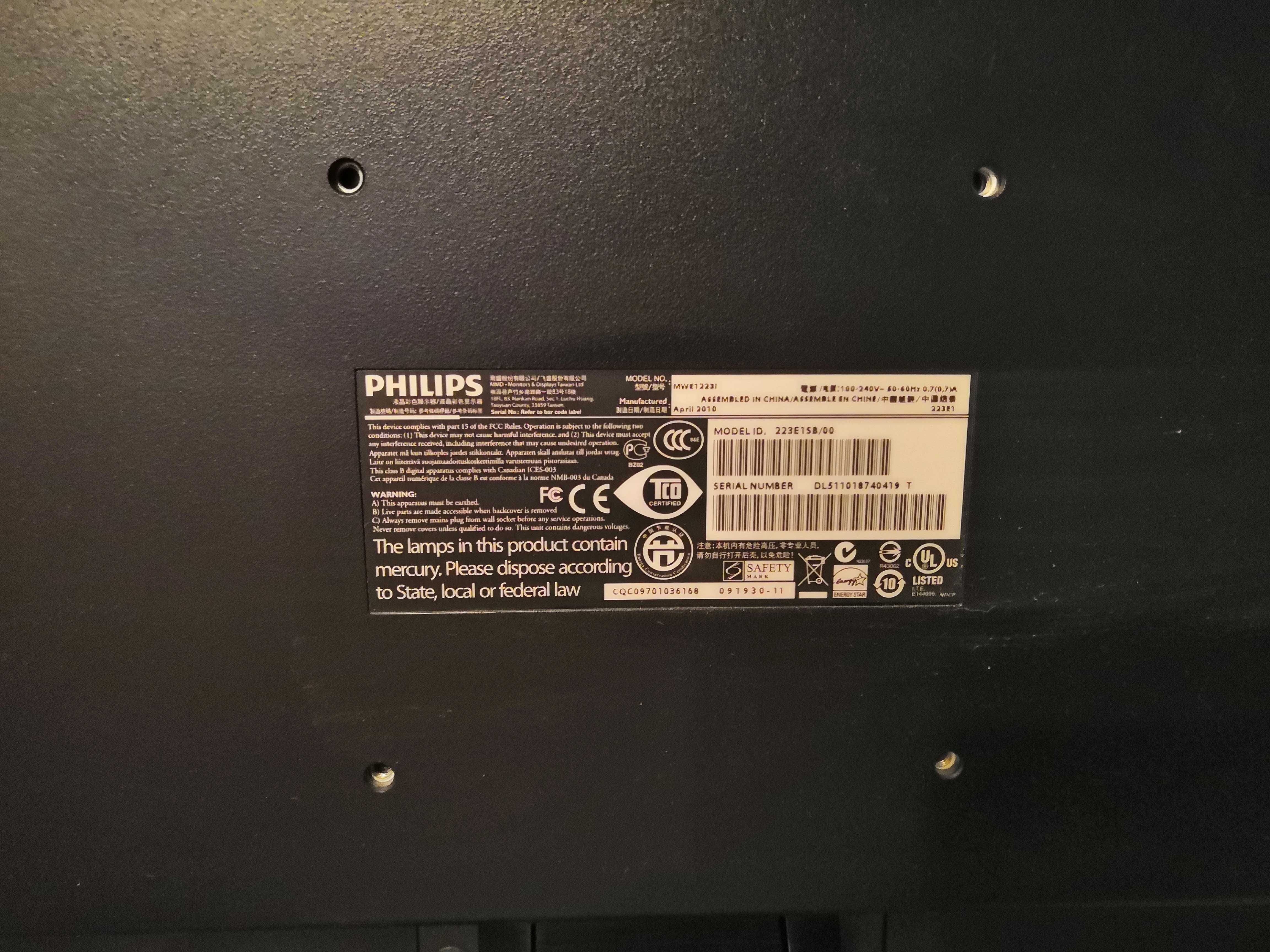 монитор Philips 223E