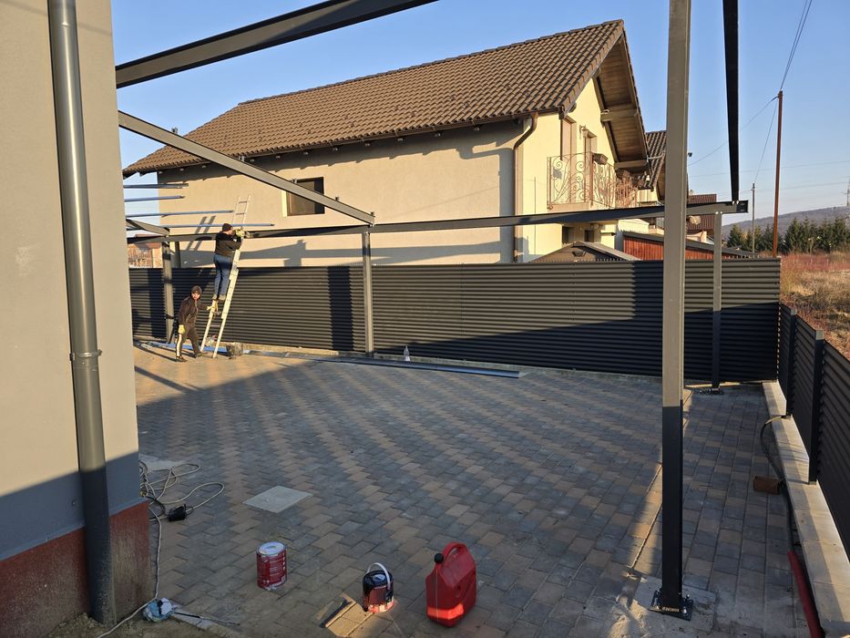 Hala Terasa structura demontabila constructii terase montaj hala