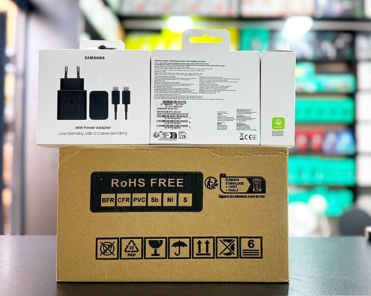 Samsung adapter va simlar