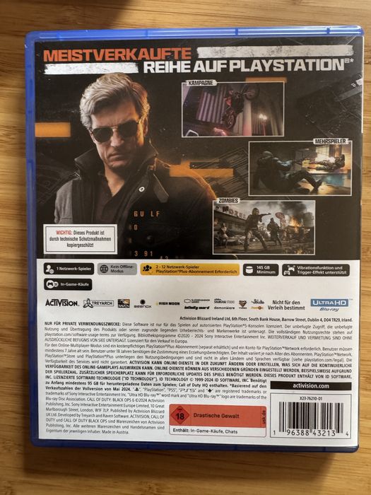 Call of Duty Black Ops 6, PS5, Playstation 5