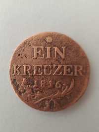 Austria 1 Kreuzer Creitar Krajczar 1816 Viena