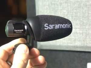 Microfon Saramonic Vmic Mini Ultra-Compact, pt DSLR, Nu Rode Micro