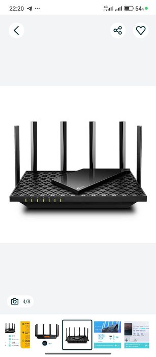 TP-Link Archer AX73 / AX5400 Беспроводной двухдиапазонный гигабитный