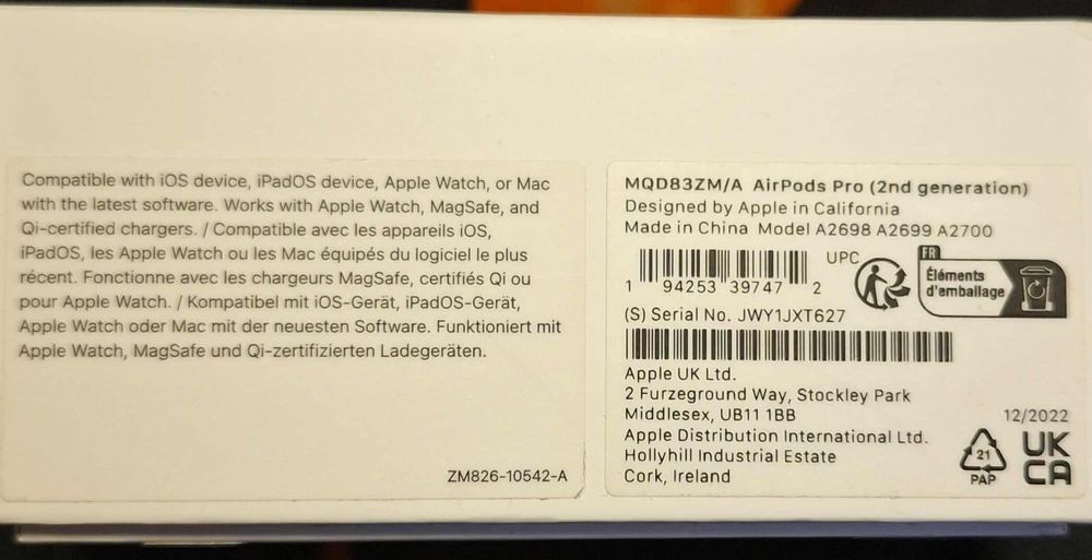 Căști AirPods Pro2 400 lei