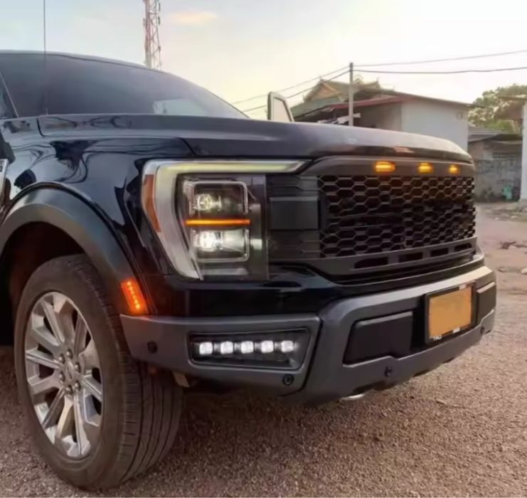 Тунинг предна броня F150 2021 + Raptor