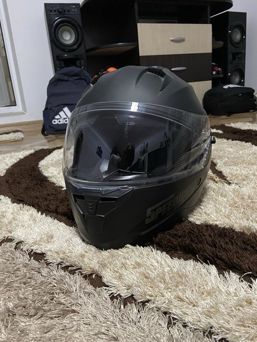 Casca moto, in garantie cu toate certificatele de siguranta