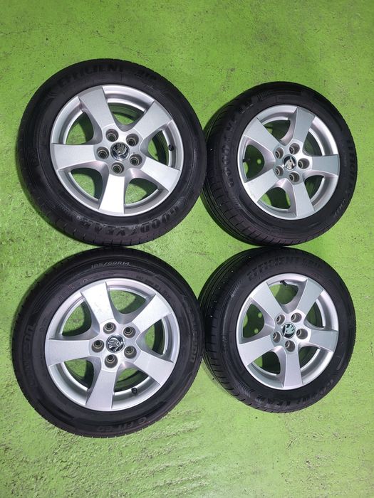 14 5x100 Skoda Fabia Vw Polo лети джанти 5х100 шкода