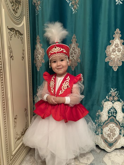 Прокат годик Тұсакесерге национальная одежда