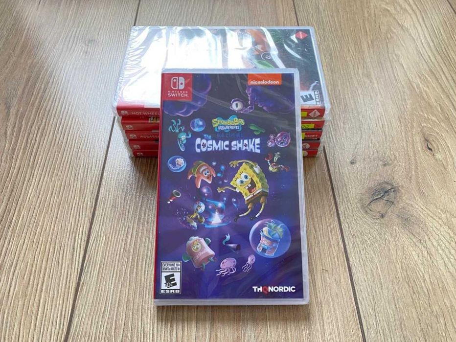 Новый SpongeBob SquarePants:The Cosmic Shake Nintendo Switch/Спанч Боб