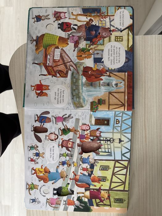 Usborne Musical Books - Animal Orchestra Bach