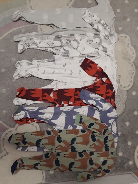 7 броя гащеризончета Next 9-12 мес.